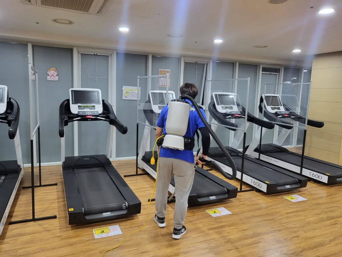 서초구 내곡동 헬스장 탕비실 직원 휴게공간 위생청소 사례 - 행진크린